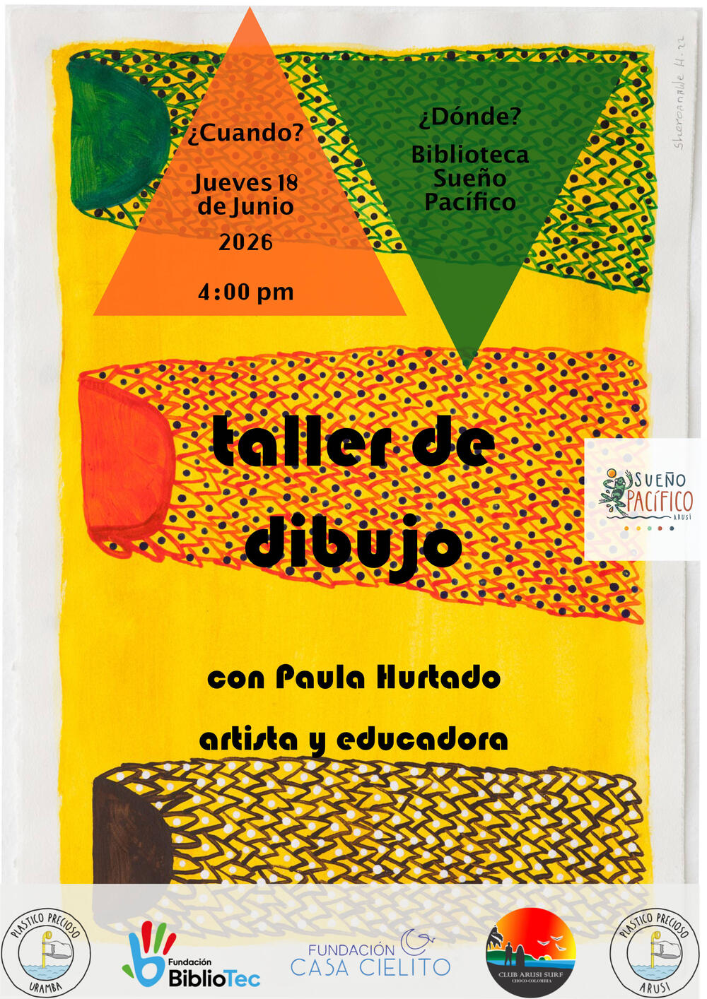 Image from page “Drawing Workshop in Arusí” (Photo: Paula Hurtado)
